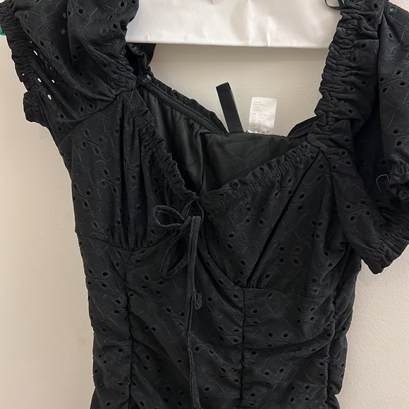 H&M | Dresses | Black Mini Dress Hnm | Poshmark